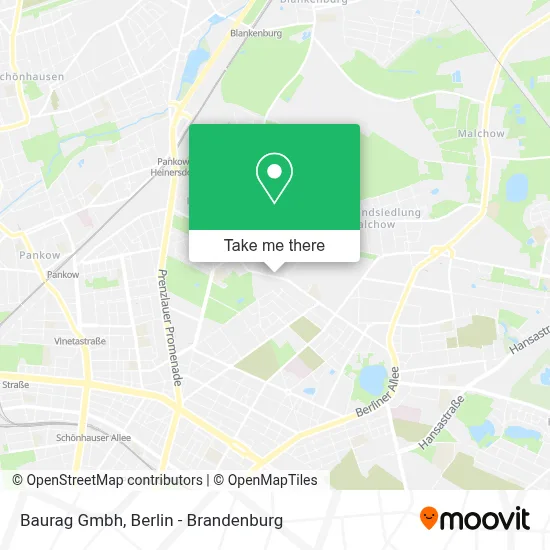 Baurag Gmbh map