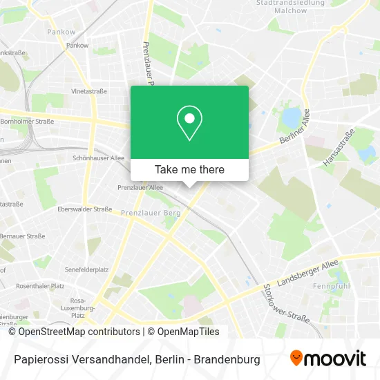 Papierossi Versandhandel map