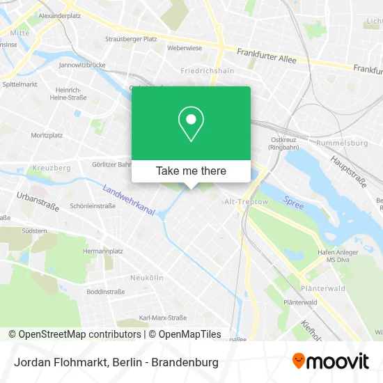 Jordan Flohmarkt map