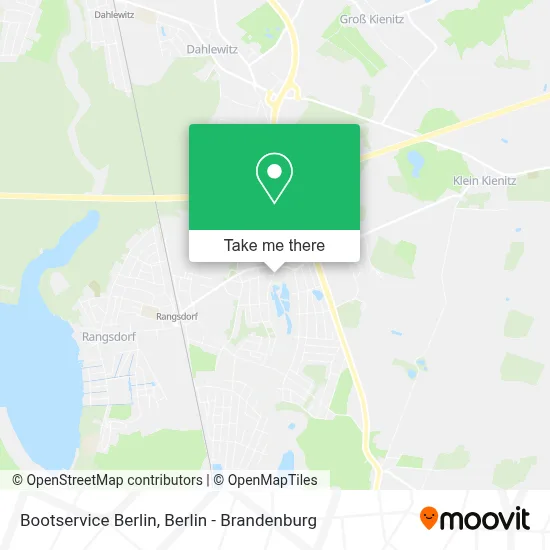 Bootservice Berlin map