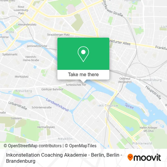 Inkonstellation Coaching Akademie - Berlin map