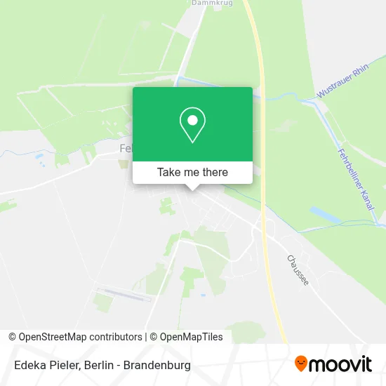 Edeka Pieler map