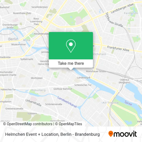 Helmchen Event + Location map