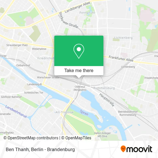 Ben Thanh map