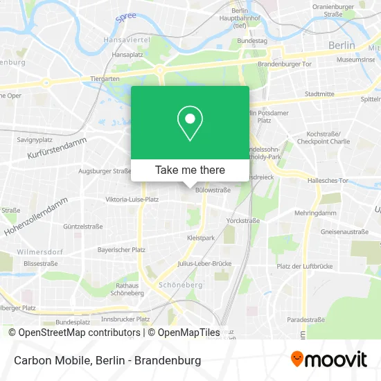 Carbon Mobile map