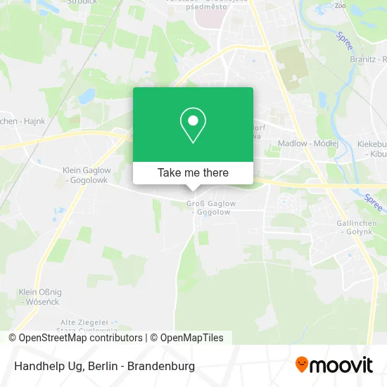 Handhelp Ug map
