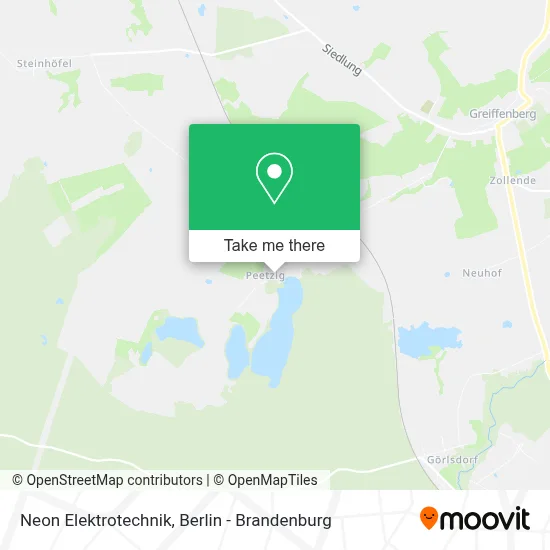Neon Elektrotechnik map