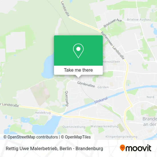 Rettig Uwe Malerbetrieb map