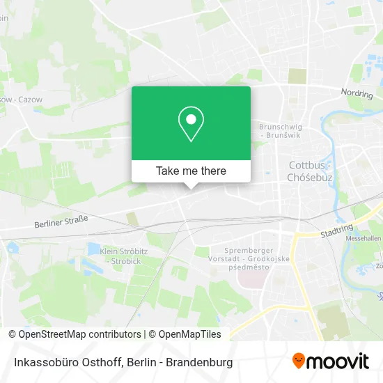 Inkassobüro Osthoff map