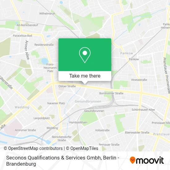 Seconos Qualifications & Services Gmbh map