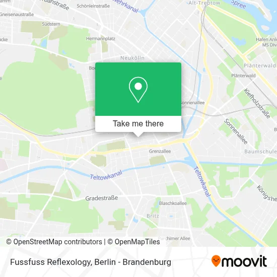 Fussfuss Reflexology map