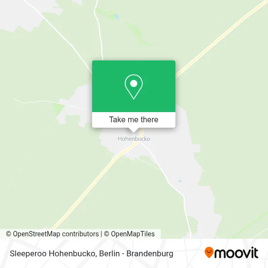 Sleeperoo Hohenbucko map
