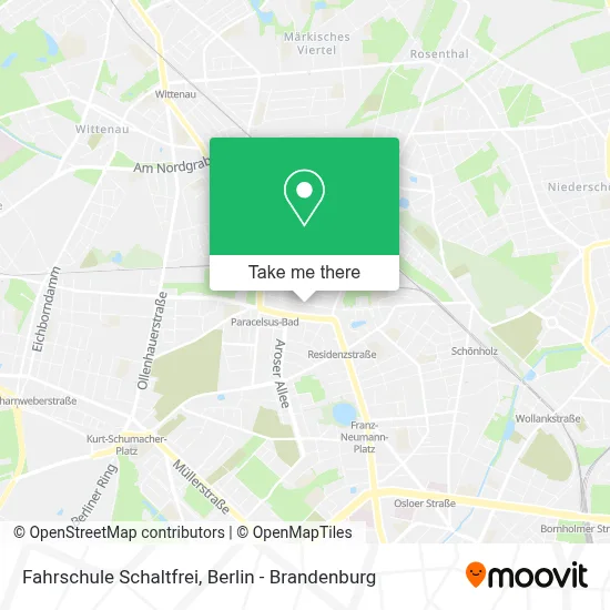 Fahrschule Schaltfrei map