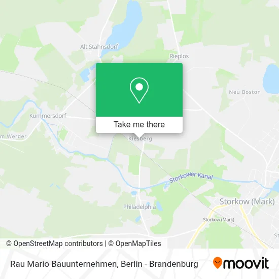 Rau Mario Bauunternehmen map