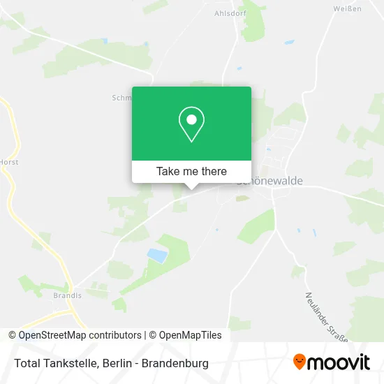 Total Tankstelle map