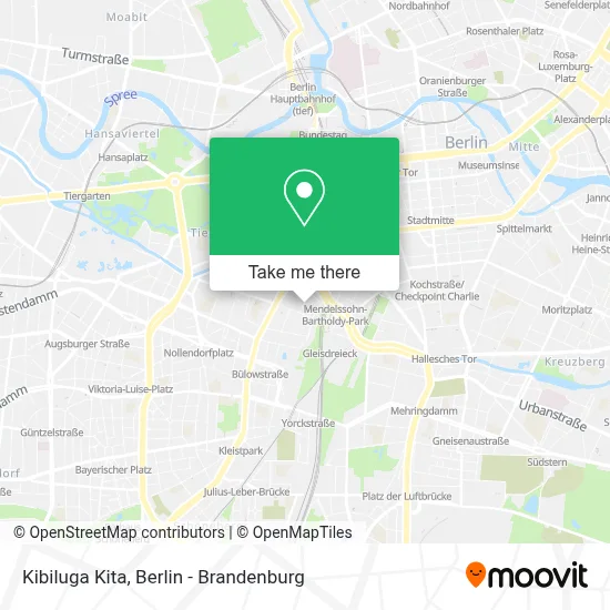 Kibiluga Kita map