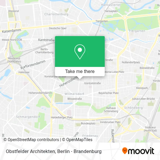 Obstfelder Architekten map