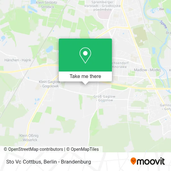Sto Vc Cottbus map