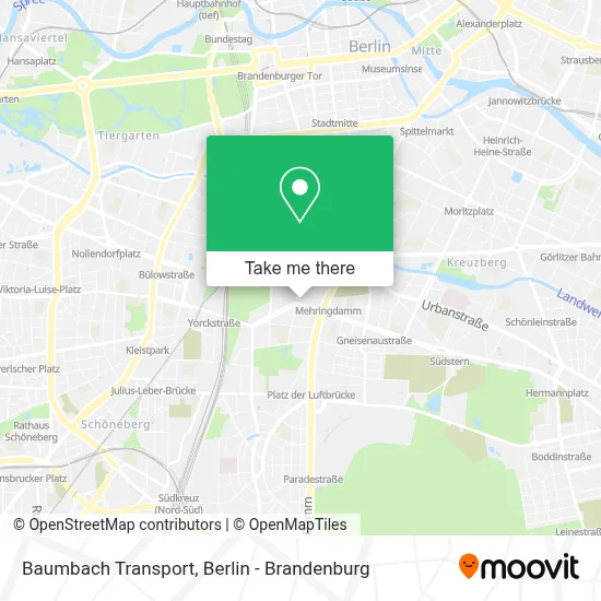 Baumbach Transport map