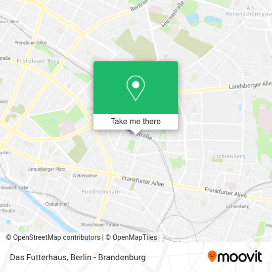 Das Futterhaus map