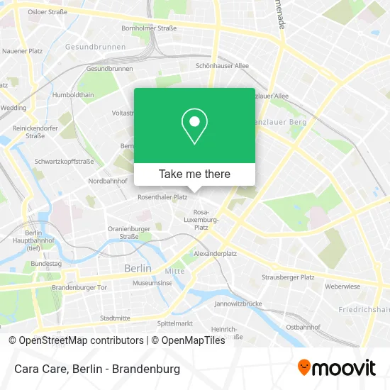 Cara Care map