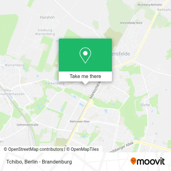 Tchibo map
