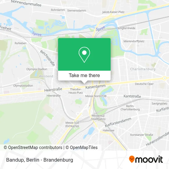 Bandup map