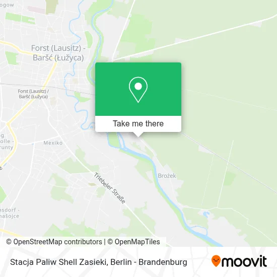 Stacja Paliw Shell Zasieki map