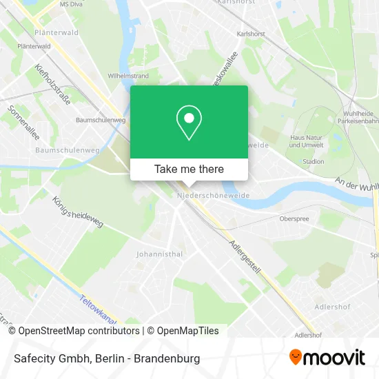 Safecity Gmbh map
