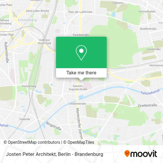 Josten Peter Architekt map