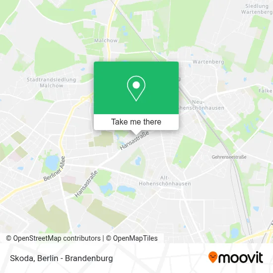 Skoda map