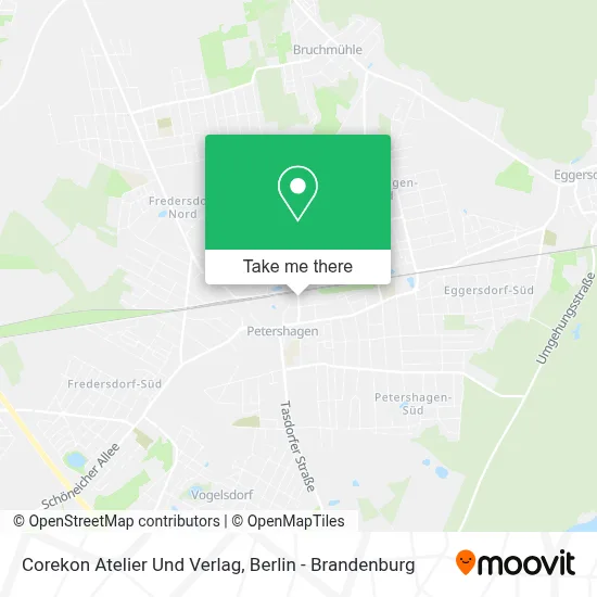 Corekon Atelier Und Verlag map