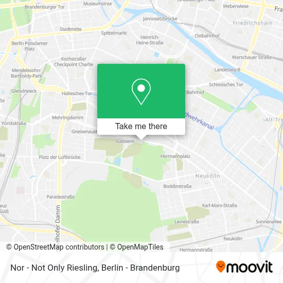 Nor - Not Only Riesling map