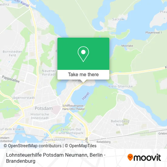 Lohnsteuerhilfe Potsdam Neumann map