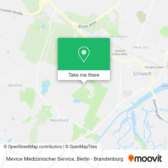 Mevice Medizinischer Service map