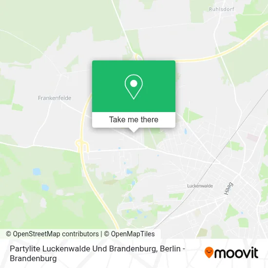 Partylite Luckenwalde Und Brandenburg map
