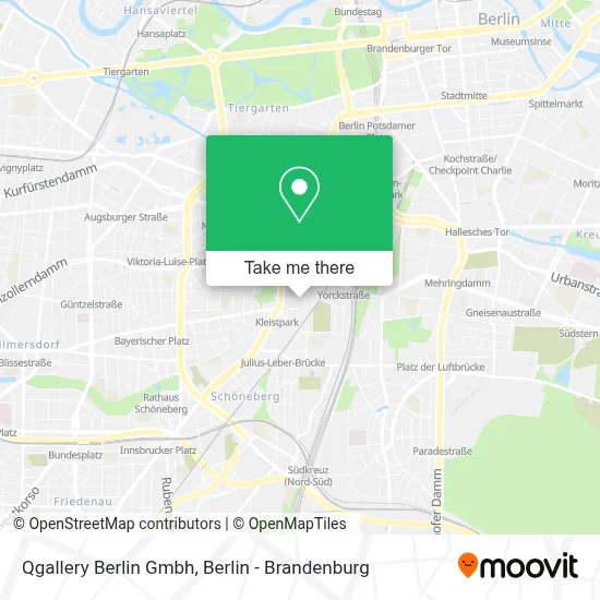 Qgallery Berlin Gmbh map