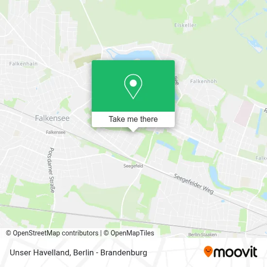 Unser Havelland map