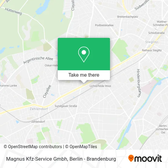 Magnus Kfz-Service Gmbh map