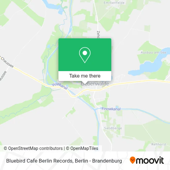 Bluebird Cafe Berlin Records map