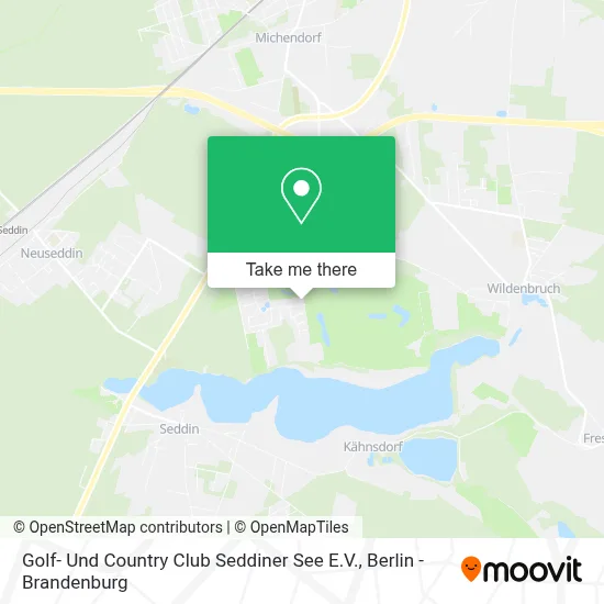 Golf- Und Country Club Seddiner See E.V. map