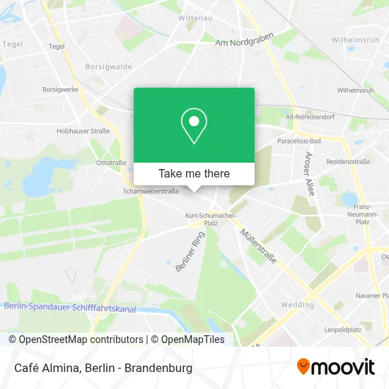 Café Almina map