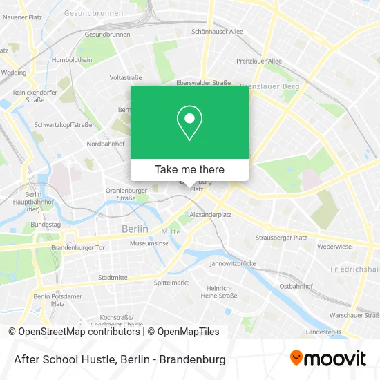 After School Hustle map