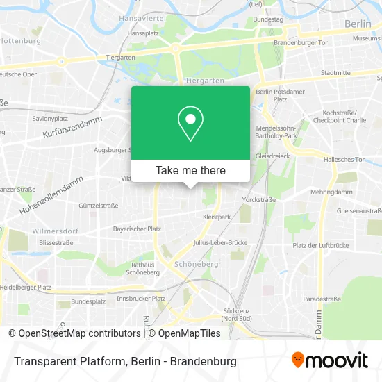 Transparent Platform map