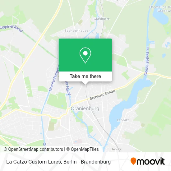 La Gatzo Custom Lures map