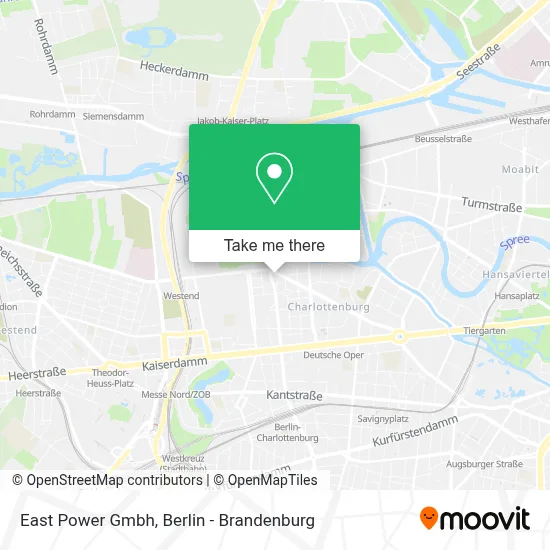 East Power Gmbh map