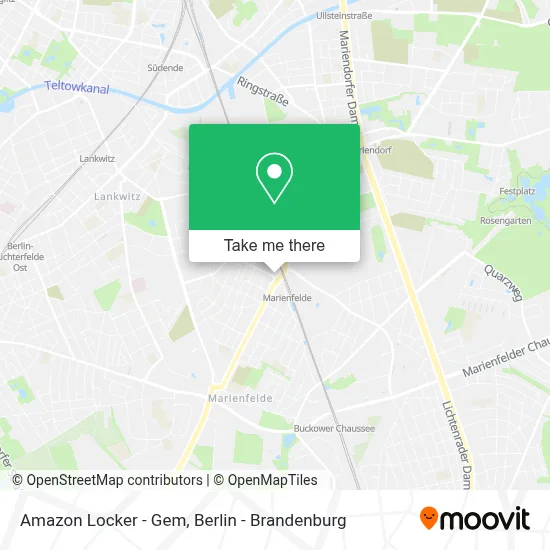 Amazon Locker - Gem map
