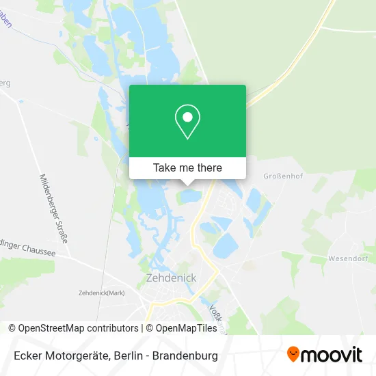 Ecker Motorgeräte map