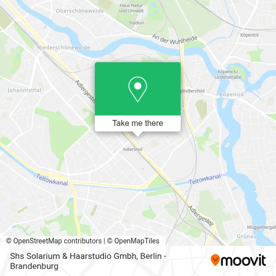 Shs Solarium & Haarstudio Gmbh map