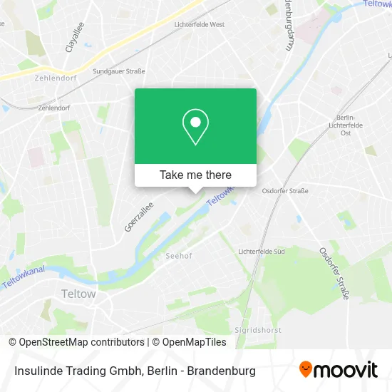 Insulinde Trading Gmbh map